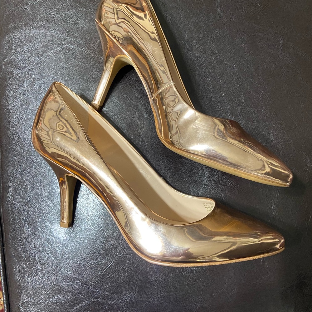 INC Zitah pumps ROSE GOLD - Picture 2 of 5